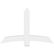 Ekena Millwork Bellingham Architectural Grade PVC Gable Bracket, 60"W x 40"H x 6"D x 6"F, 16/12 Pitch GBP060X40X0606BEL00 - alternate 5